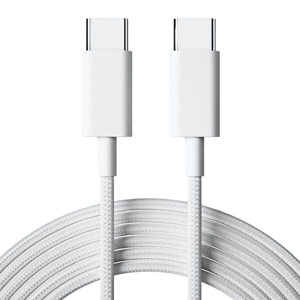 27W Original Type C to C Nylon Braided Cable